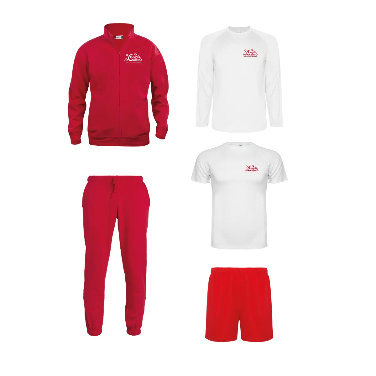 Pack Complet Samarretes Tècniques Escola Rocalba